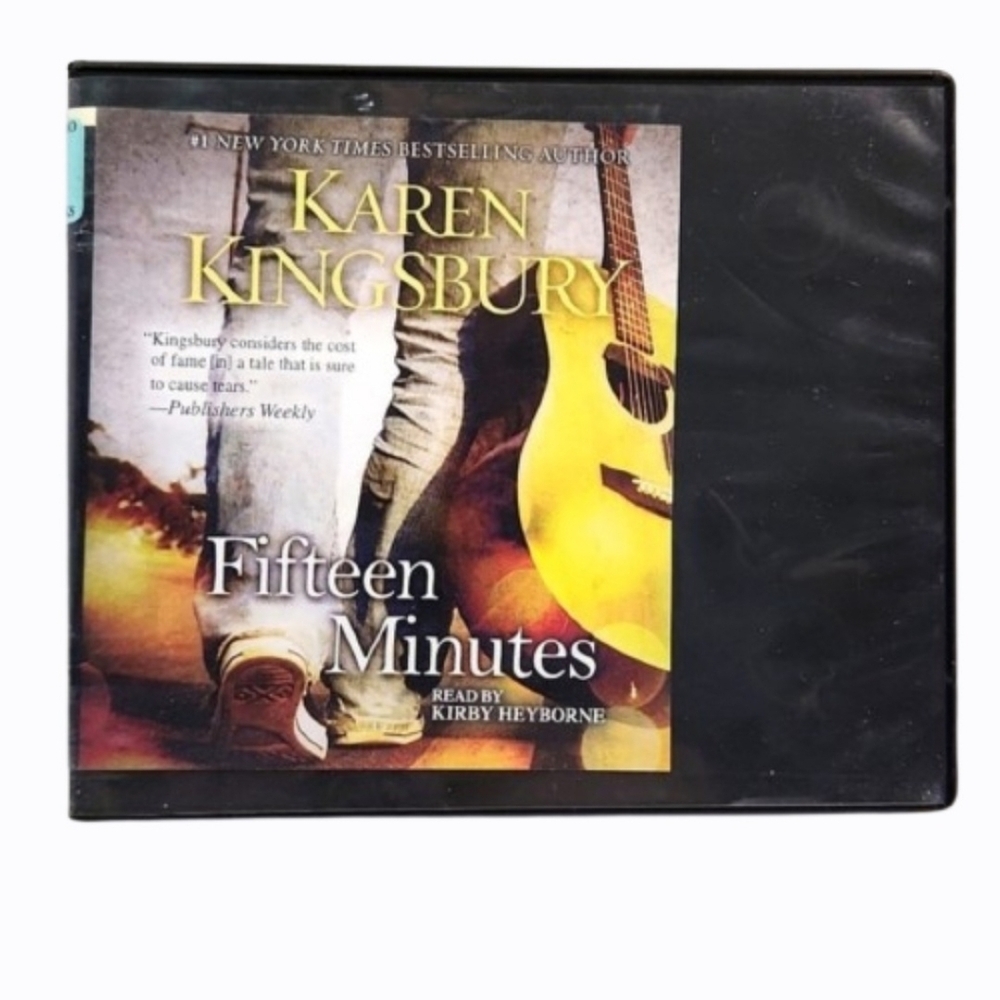 Audiobook Karen Kingsbury FIFTEEN MINUTES Unabridged, CDs